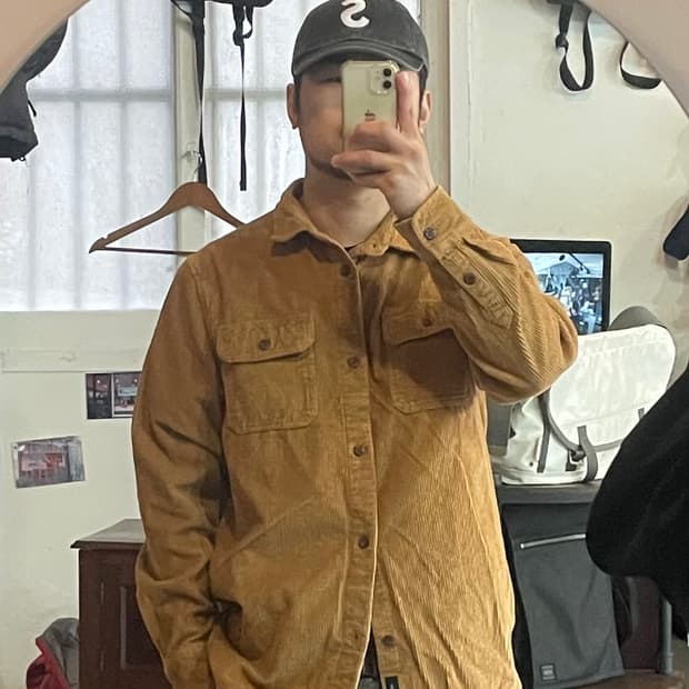 Vans 코듀로이 셔츠 M