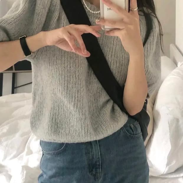 아카이브제이투유 지젤 퍼프니트