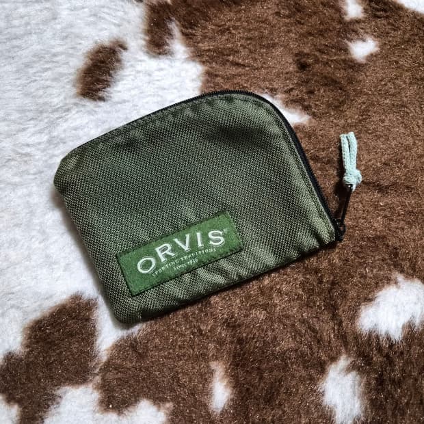 미국 ORVIS 패브릭 지갑 & 파우치(13*10)