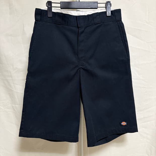 디키즈 루즈핏 트윌 워크 버뮤다팬츠 /블랙, 30