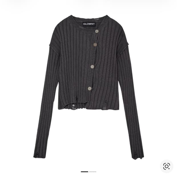 글로니 야스민 yasmin 가디건 차콜