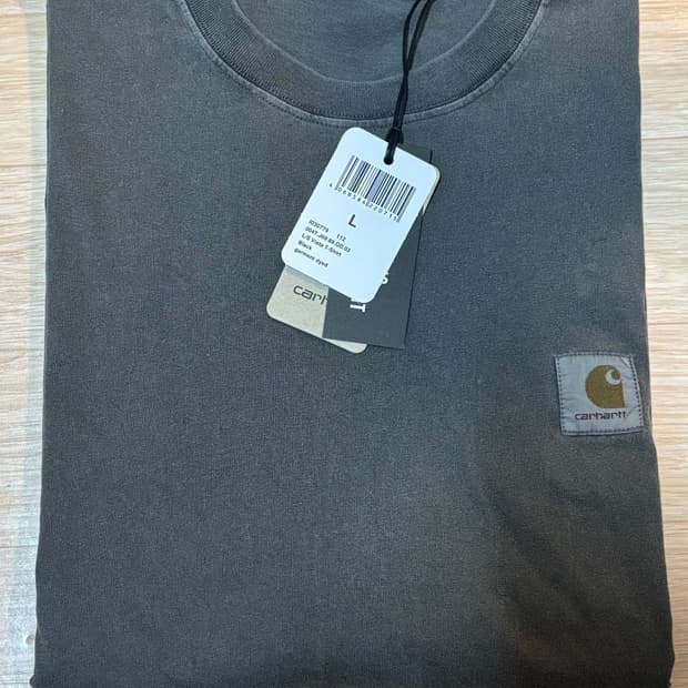 칼하트 wip L/S 비스타 긴팔 티셔츠 L 새상품