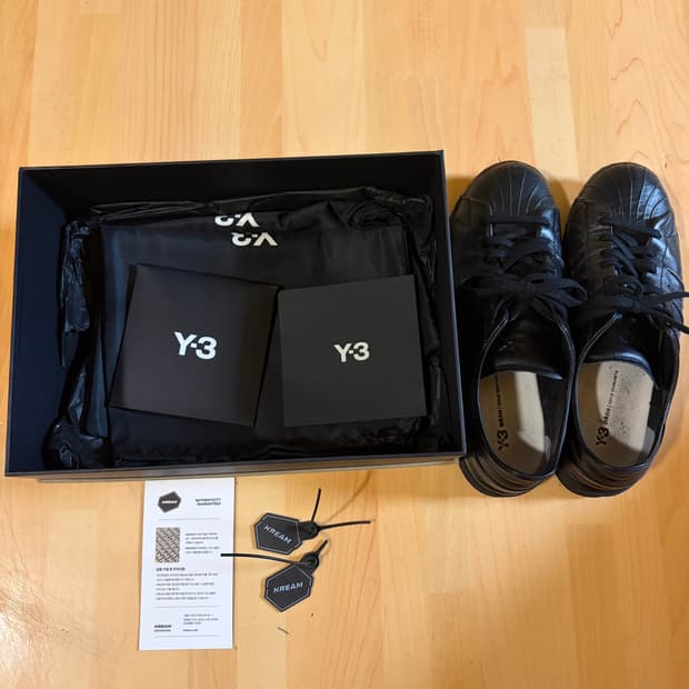 [260] Y-3 슈퍼스타 트리플 블랙
