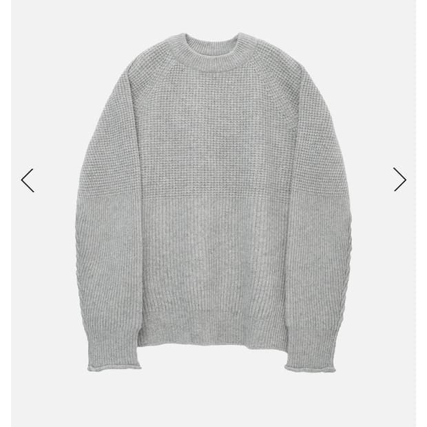러프사이드 피셔맨 니트 그레이 2사이즈 판매합니다