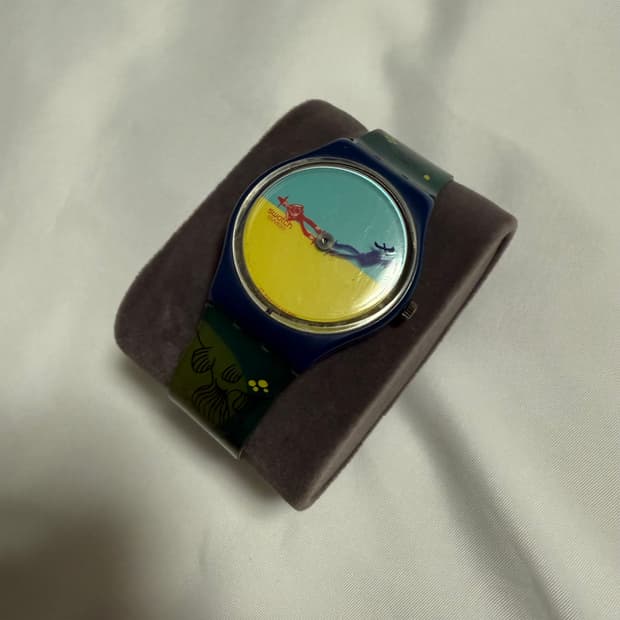 95's 스와치 빈티지 젠트 럭키 쉐도우 판매합니다.