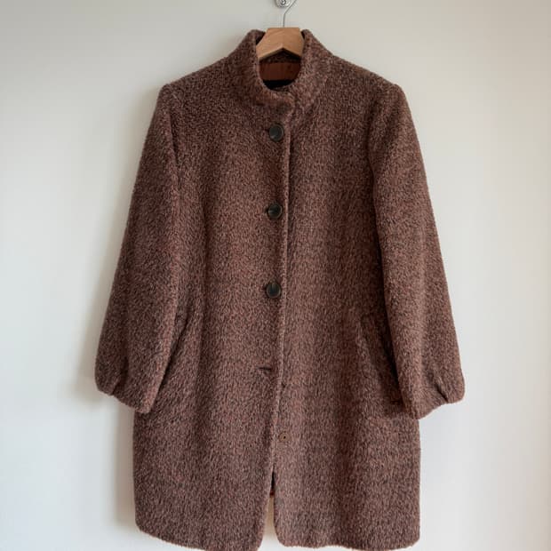 ANTHEM 울&알파카 코트