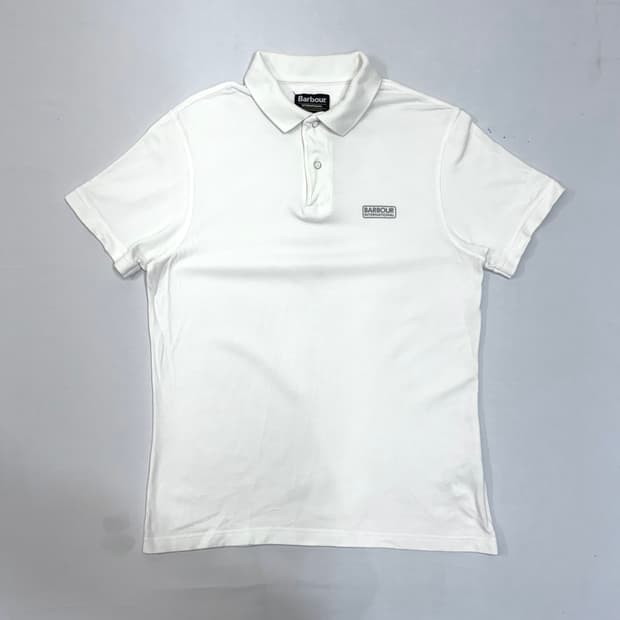 바버 인터내셔널 에센셜 폴로 카라 티셔츠 (M)