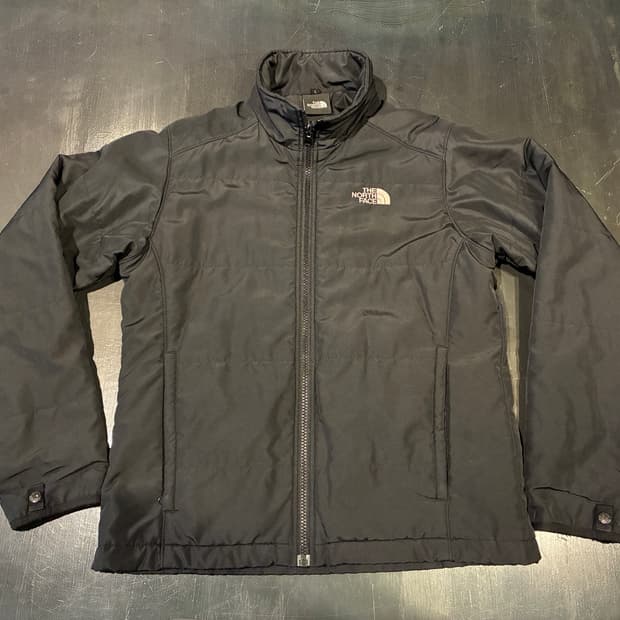 90) 노스페이스 경량 패딩 블랙