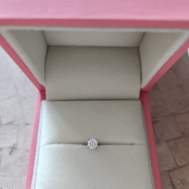 14k 랩다이아 피어싱 