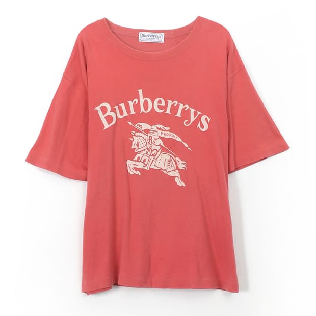 버버리 핑크 오버핏 티셔츠