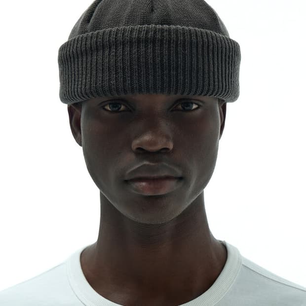 모이프 유니폼 비니 차콜