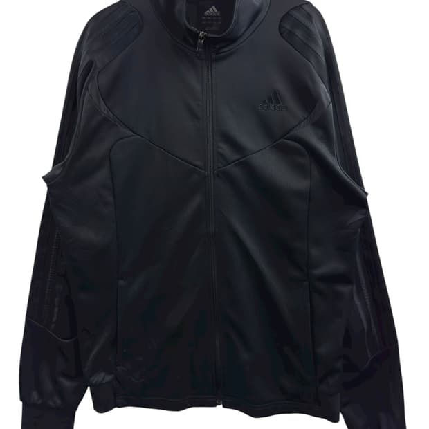 아디다스 재팬 올블랙 트랙탑져지1255