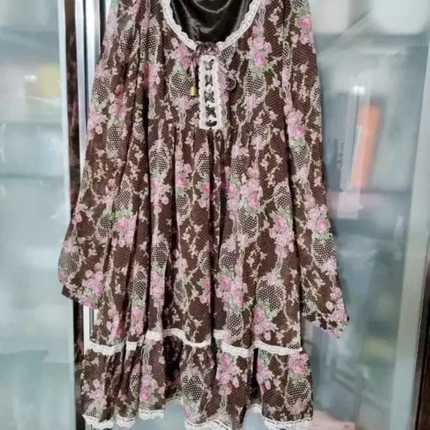 ankrouge 앙크루즈 꽃무늬 원피스