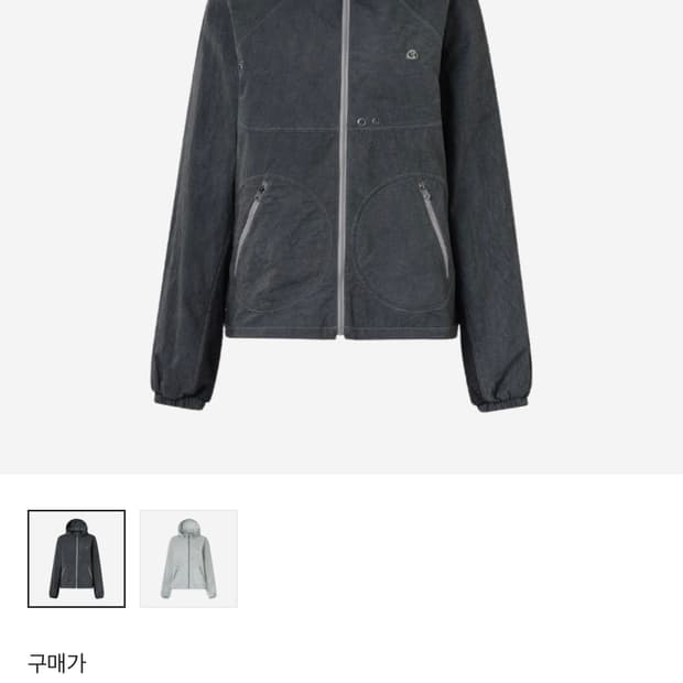 코이세이오 제로제로 자켓 차콜