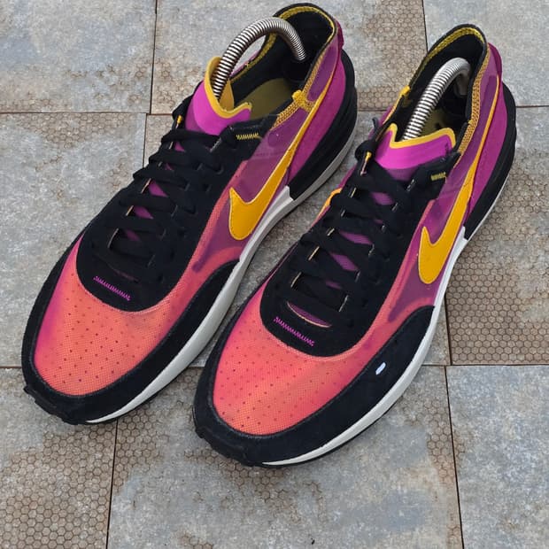 (280)나이키 와플 원 액티브 푸시아