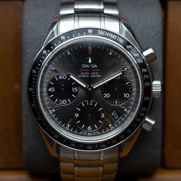 오메가 스피드마스터 오토매틱 크로노그래프 시계