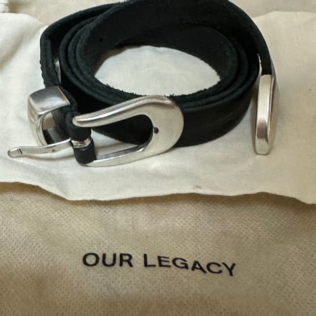Our Legacy 2cm Belt 