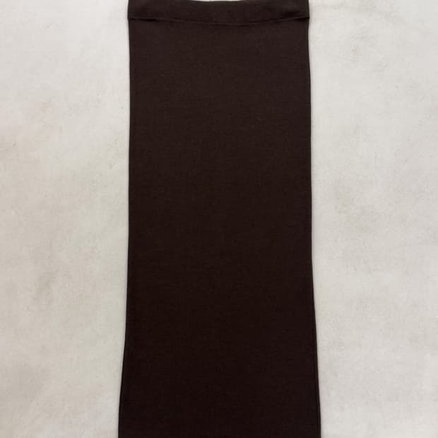 베네통 니트 스커트