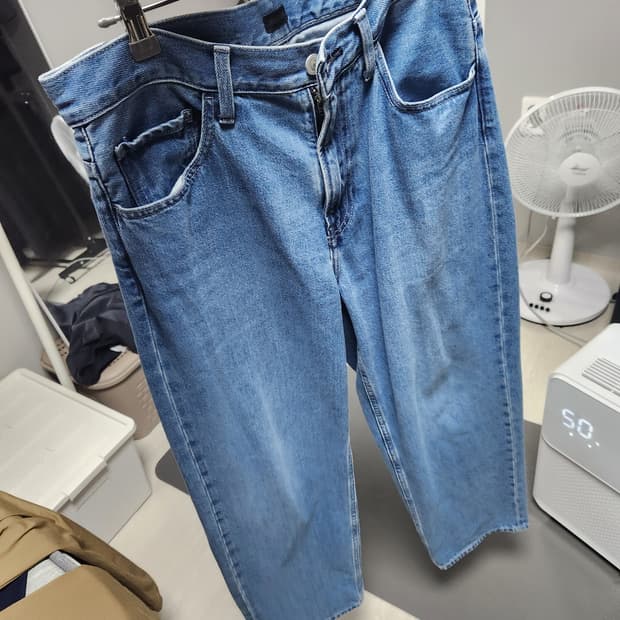 유니클로 와이드진 76