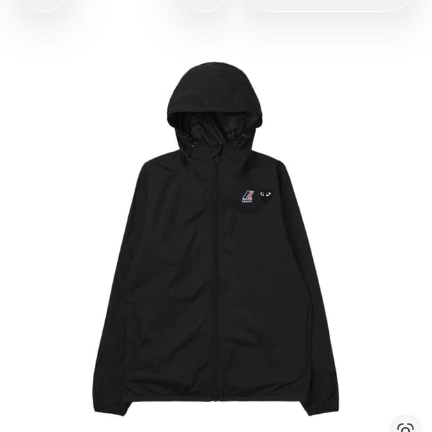 꼼데가르송 까웨이 바람막이 L 블랙