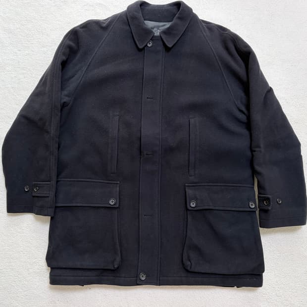 [S] 버버리 울 카코트 (네이비)