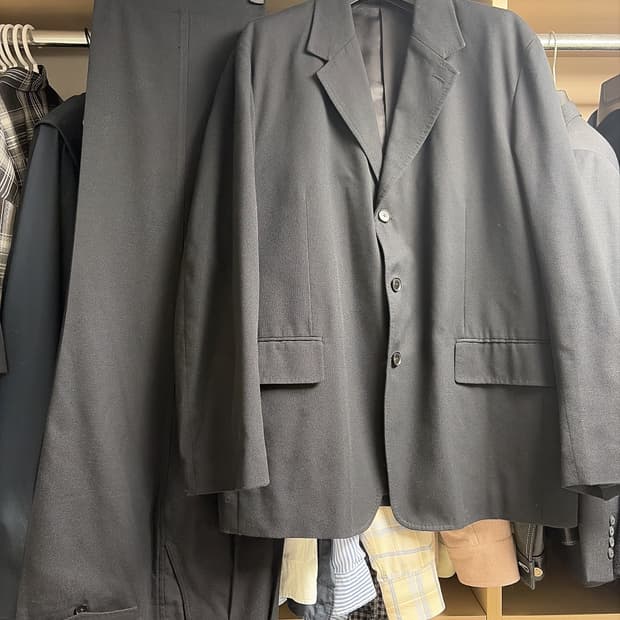 오라리 슈퍼 파인 울 코튼 트윌 셋업 5사이즈