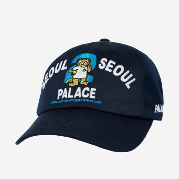 팔라스 서울 2 seoul 6패널 볼캡 모자 네이비