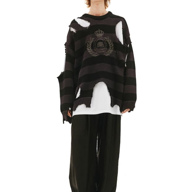 Balenciaga 발렌시아가 디스트로이드 니트 L