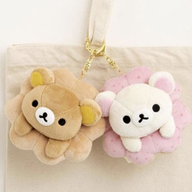 일본 코리락쿠마 미스터도넛 콜라보 인형 키링