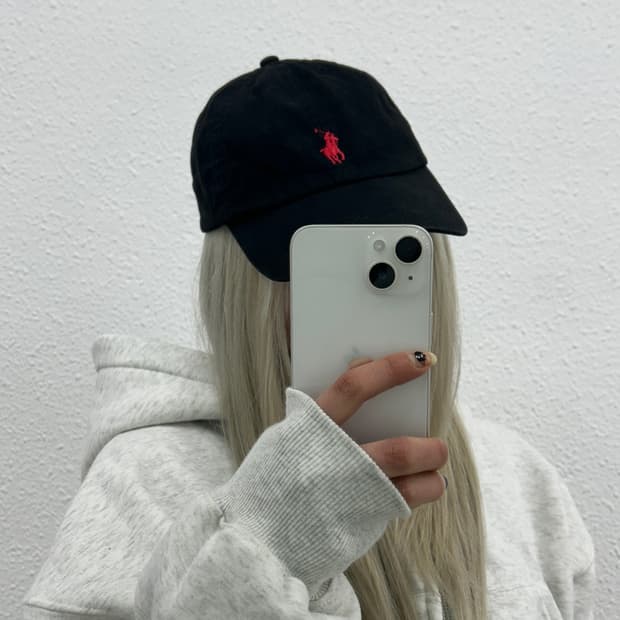 폴로 랄프로렌 레드포니 블랙 볼캡