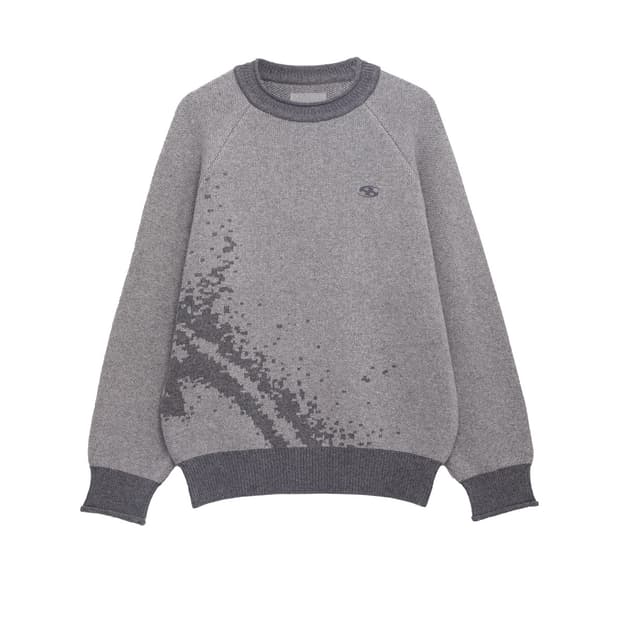 산산기어 니트 MOSAIC KNIT [GREY]
