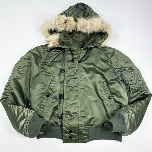 made in USA 콜린스 mfg 밀리터리 N2B 자켓 XL