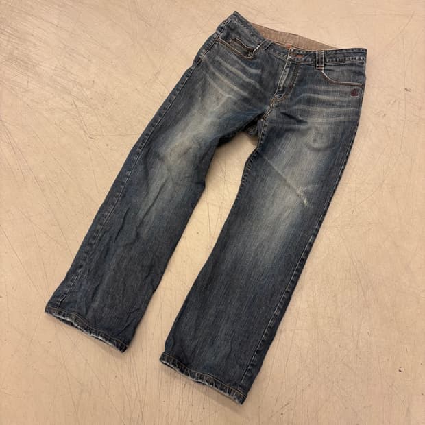 빈폴 웨스턴 무드 워싱 데님 팬츠