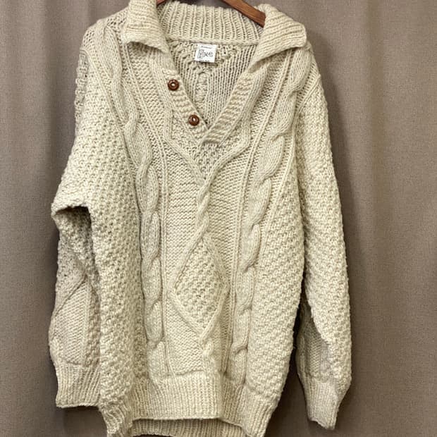 빈티지 헤비 니트