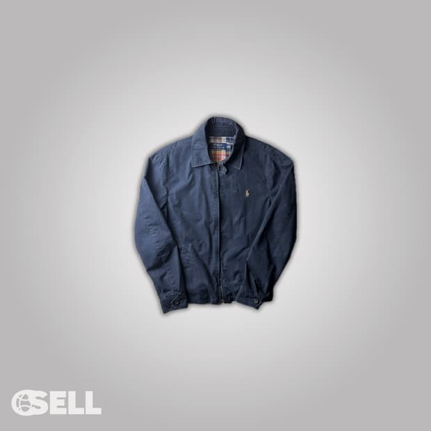 폴로 안감체크 자켓