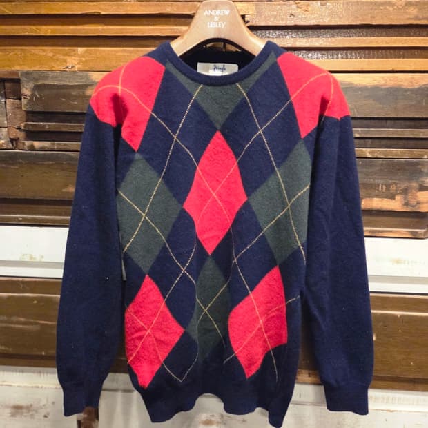 프링글 오브 스코틀랜드 캐시미어니트