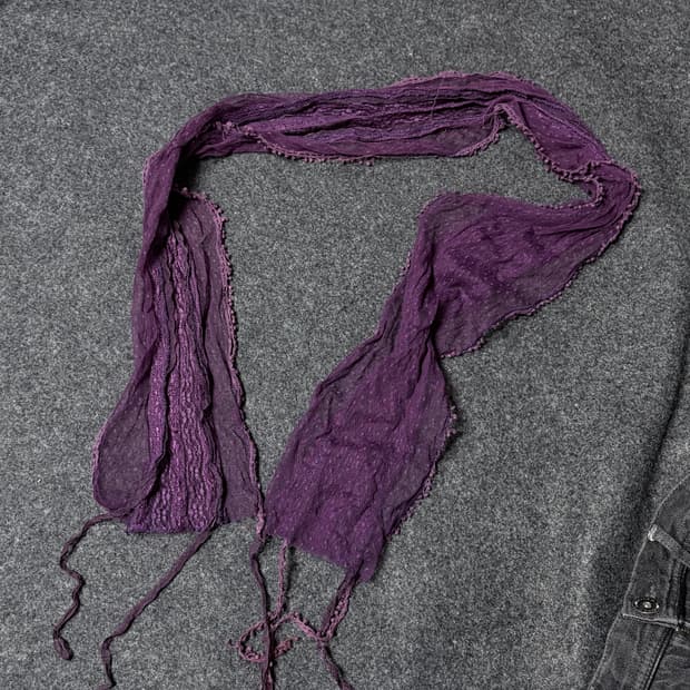 vintage Enthic grunge scarf