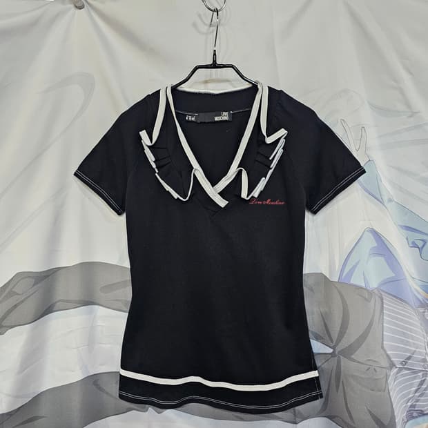 러브모스키노  프릴 셔츠