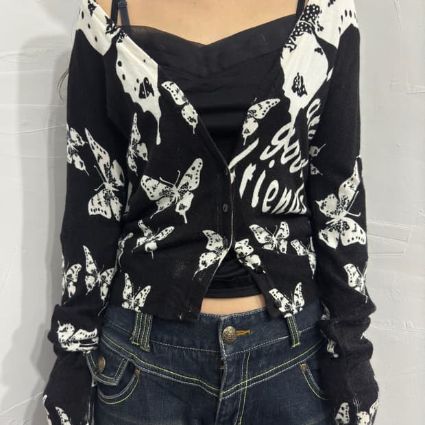 butterfly cardigan