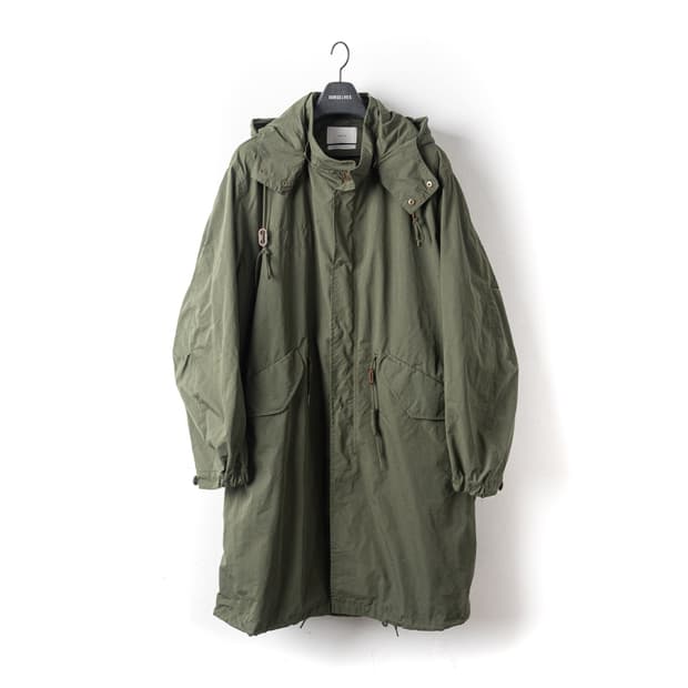 아워셀브스 24SS 모즈파카 올리브 + 블랙 라이너 3사이즈