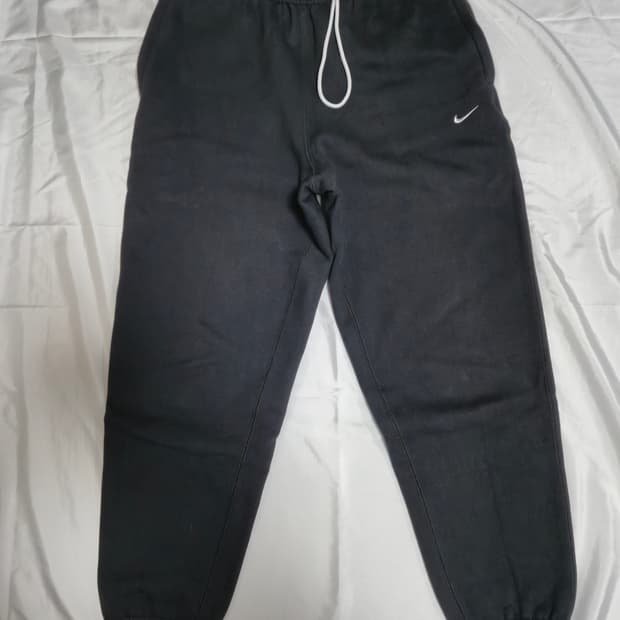 나이키 NRG 솔로 스우시 플리스 팬츠 블랙