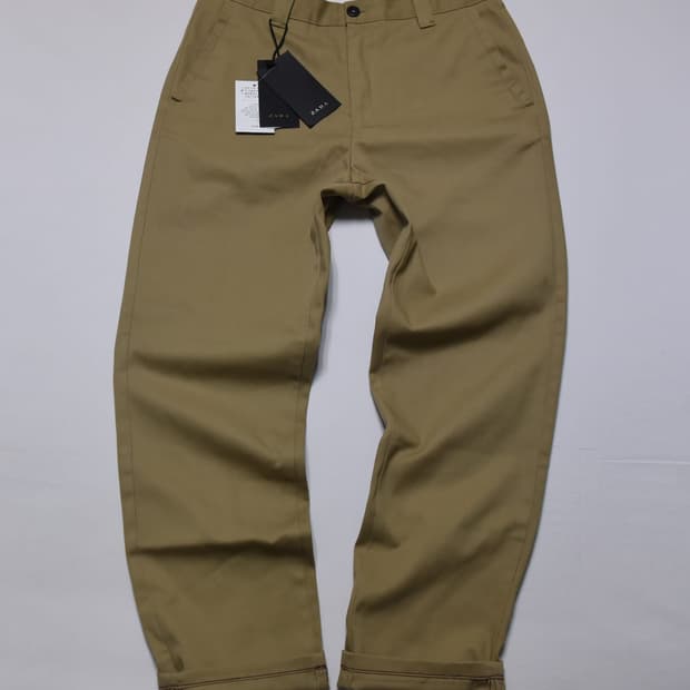 ZARA 맨 카키 면바지 40 새상품 (새상품)
