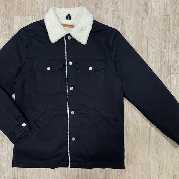 100) 랭글러 재팬 블랙코튼 양털자켓(RRL&LVC&폴로)