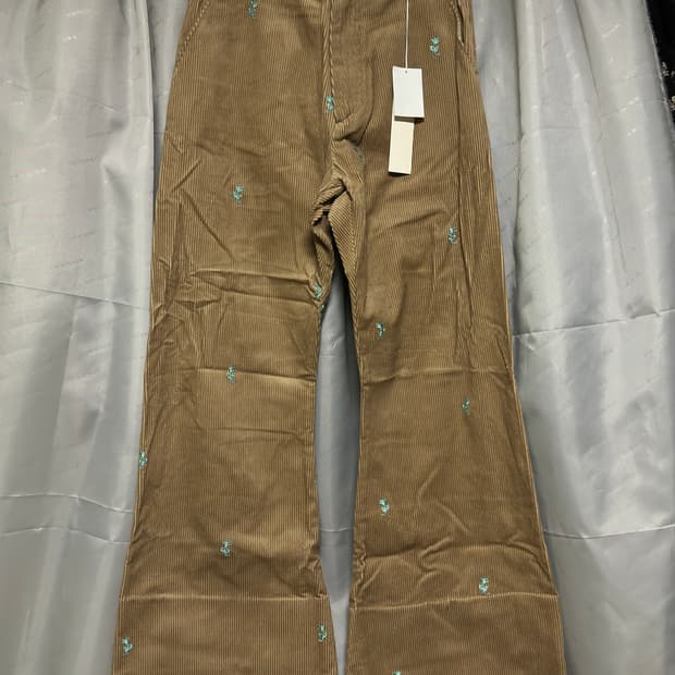 Masu 마수 플레어핏 코듀로이 팬츠