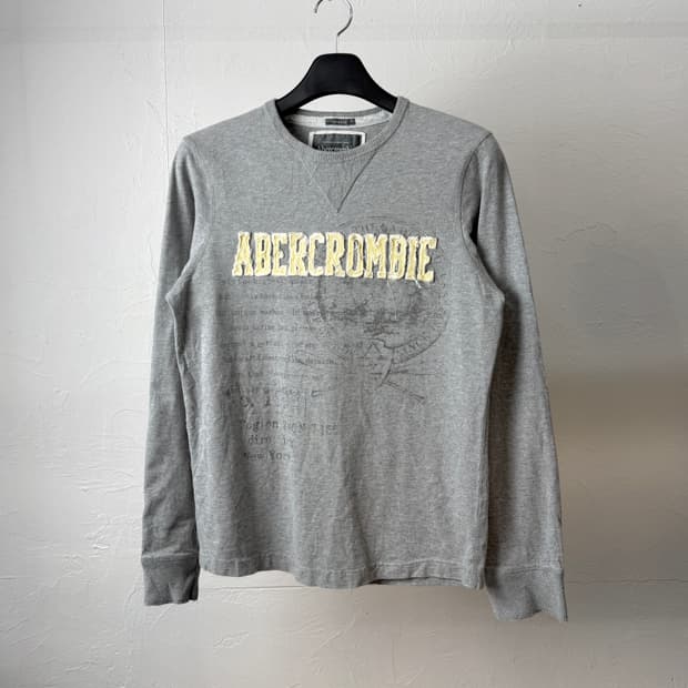 아베크롬비 빈티지 그래픽 스웻셔츠