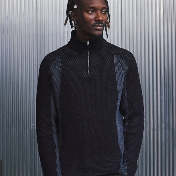 Fdr 블랙 하프집업 L