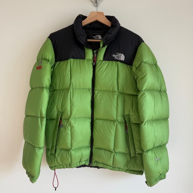 노스페이스(THE NORTH FACE) 써밋 구스다운 패딩(데미지 확인)