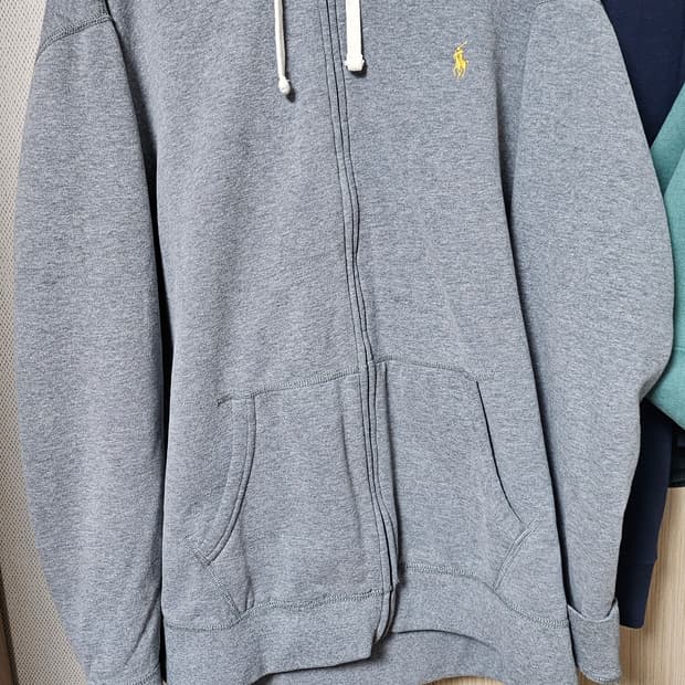 폴로 랄프로렌 후드집업 그레이 xxl(백화점구매 정품)