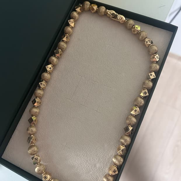 18k 29.7돈 염주목걸이