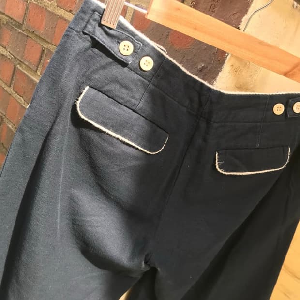 [fortwentyeight] Vintage button pants